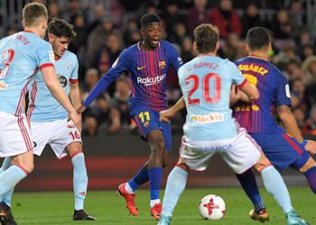 ديمبيلي يثير الشكوك بشأن إصابته مجدد ا