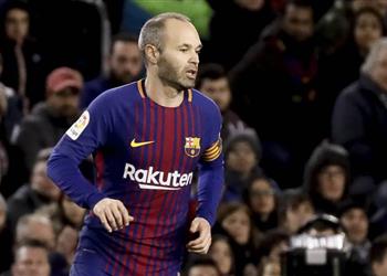 إنييستا صفقة كوتينيو لن تجبرني على إنهاء مسيرتي