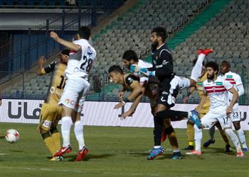 التعادل السلبي يحسم الشوط الأول من مباراة الزمالك والإنتاج الحربي