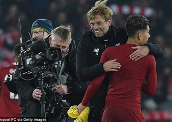 فيديو لفظ بذيء على الهواء كلوب يخرج عن النص بعد فوز ليفربول على السيتي