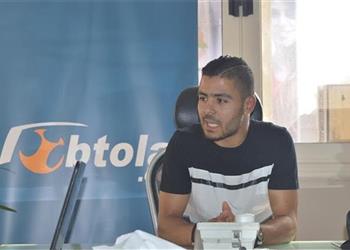إصابة إبراهيم عبدالخالق في مران الزمالك