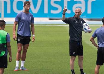 زيدان ريال مدريد دائما مرشح لتتويج بدوري الأبطال