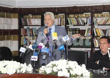 مرتضى منصور رد ا على هجوم إبراهيم حسن أنت وتوأمك السبب في مذبحة بورسعيد