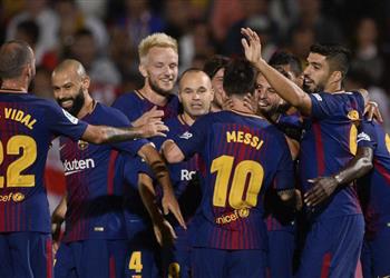 لاعبو برشلونة يسيطرون على تشكيلة الأفضل في الدور الأول من الليجا