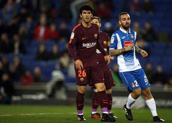 فيديو إسبانيول يضرب برشلونة بهدف قاتل في كأس ملك إسبانيا