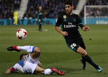 أسينسيو يقتنص انتصارا ثمينا لريال مدريد أمام ليجانيس بالكأس
