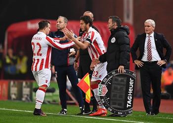 م حترفين بالفيديو رمضان يساهم في تقدم ستوك سيتي في مرمى سوانزي