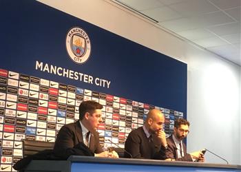 مؤتمر جوارديولا أن تتفوق على مانشستر يونايتد أمر يعني الكثير وحسم التأهل للأبطال بيدنا