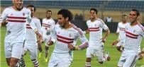 لاعبو الزمالك يساندون انسات مصر في مواجهة الكاميرون
