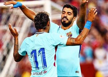 مباريات ودية نيمار يقود برشلونة لعبور مانشستر يونايتد