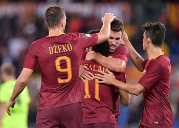 م حترفين صلاح رابع أفريقي يسجل هاتريك في الدوري الإيطالي