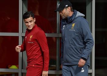 كلوب يكشف عن فرص كوتينيو وكيف سيتغلب على غياب ماني وأخطاء الدفاع