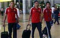 طائرتا الأهلي يصلان مدينة ليبولو لمواجهة ريكرياتيفو