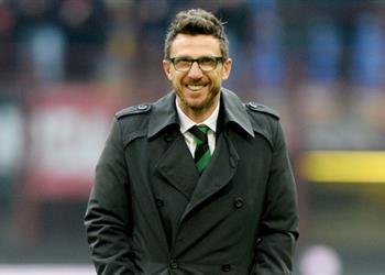 تصريحات دي فرانشيسكو تدريب روما سأتحدث مع إدارة ساسولو أولا وبكيت لوداع توتي