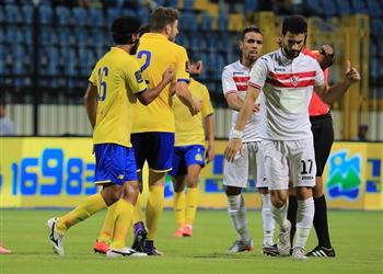 جماهير الزمالك تشتبك مع باسم مرسي خلال مواجهة النصر السعودي بالبطولة العربية