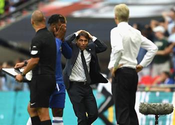 مؤتمر كونتي هدف سانشيز من لمسة يد واضحة والحكم طرد موسيس ونحن رائعين