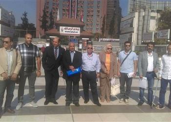 أحمد سليمان وأعضاء قائمته يتقدمون بأوراق ترشحهم لانتخابات الزمالك