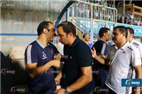 خاص مدرب المقاولون ينفعل على حارس مرماه في مباراة الأهلي