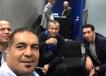 أبو تريكة و الصخرة يصلان إلى المغرب استعدادا لمباراة المسيرة الخضراء