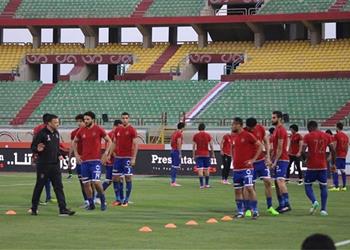 مران الأهلي جلسة بين أيوب وحمودي وعودة أجاي وجابر