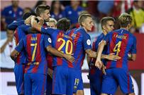 غيابات بالجملة في قائمة برشلونة المواجهة لاشبيلية بالسوبر الإسباني