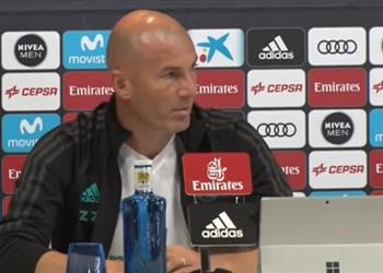 زيدان يوضح حقيقة إصابة بيل وموقفه من لقاء الغد