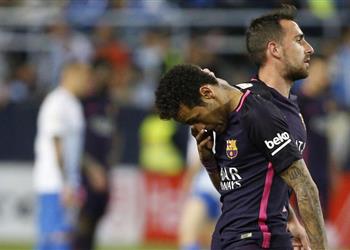 نتائج_الليجا برشلونة يحافظ لريال مدريد على الصدارة ويسقط أمام مالاجا بهدفين دون رد