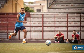 مران الأهلي مؤمن زكريا مهدد بالغياب عن مباراة الاتحاد