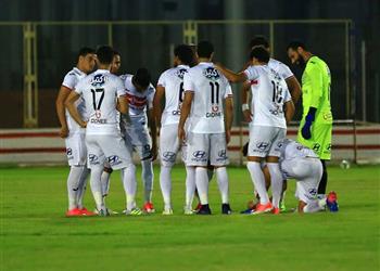 بأقدام شيكا وباسم الزمالك يتقدم على أكاديمية مصر بثلاثية في الشوط الأول