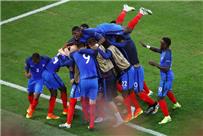 نتائج_اليورو فرنسا إلى نصف النهائي بخماسية في مرمى آيسلندا