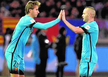 برشلونة ي خبر لاعبه بالإستغناء عن خدماته