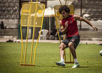 مران الأهلي حسين السيد يواصل التأهيل استعداد ا للزمالك