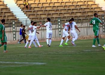 كابوريا وسيسيه يسجلان في فوز الزمالك على السكة الحديد