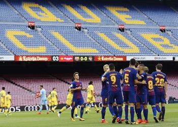 برشلونة يعلن خسائر مواجهة لاس بالماس