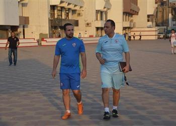 مران الزمالك فقرة خاصة للتسديد على المرمى