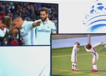 سوشيال_بطولات هدف لأشبال ريال مدريد على طريقة راموس وفاسكيز لسيرجيو علينا التعلم من الأطفال