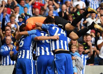 بمشاركة حجازي وست بروميتش يسقط على يد برايتون بثلاثية