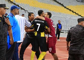 أسامة العزب يشتبك مع الجهاز الفني لـ المصري عقب مواجهة دجلة