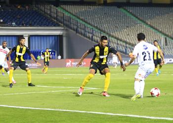 فيديو محمود علاء يفتتح سجله التهديفي مع الزمالك برأسية في مرمى دجلة