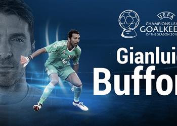 بوفون أفضل حارس فى الموسم الأوروبي الماضي