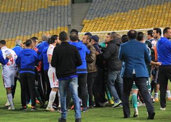 مراقب مباراة الزمالك والمصري يكشف المتسبب في أزمة ختام اللقاء
