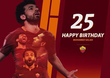 محترفين روما يسلط الضوء على إحصائيات صلاح بالموسم الماضي