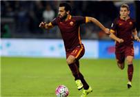 محترفين مفاجا ت في تشكيلة روما لمواجهة فكتوريا بلزين أبرزها صلاح