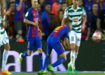 تحكيم_الليجا راديو ماركا الإسباني الحكم أخطأ باحتساب ركلتي جزاء غير صحيحتين لبرشلونة