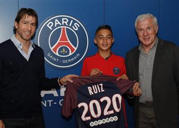 رسمي ا باريس سان جيرمان يحتقظ بموهبة برشلونة حتى 2020
