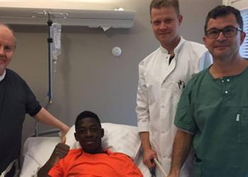 ديمبيلي يبدأ مرحلة التعافي من الإصابة