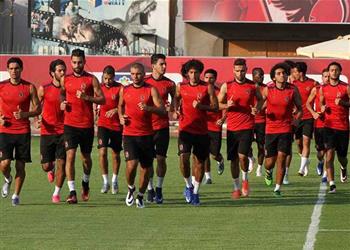 الاهلى يختتم تدريباته استعداد ا لموقعة الإسماعيلي بالدوري