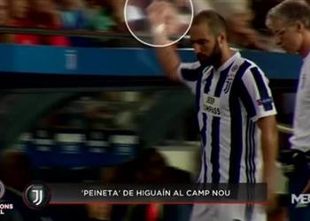 هيجواين يتفادى العقوبات بعد إشارته لجماهير برشلونة