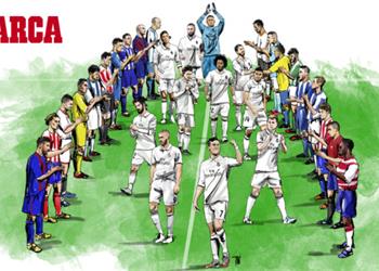 بطل الليجا زيدان رفقة ريال مدريد ملوك ليجا الأرقام القياسية