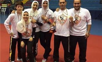 منافسات تنس الطاولة سيدات الزمالك يتوجن بالبطولة العربية على حساب الأهلي